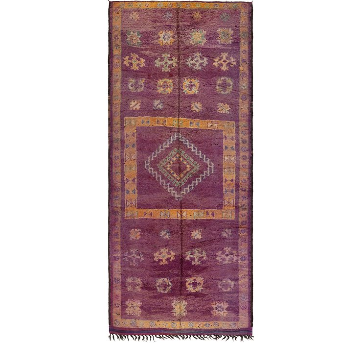 HandKnotted 6' 6 x 15' 9 Moroccan Runner Rug