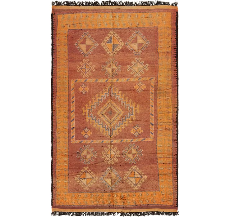 6' 5 x 11' 2 Moroccan Rug