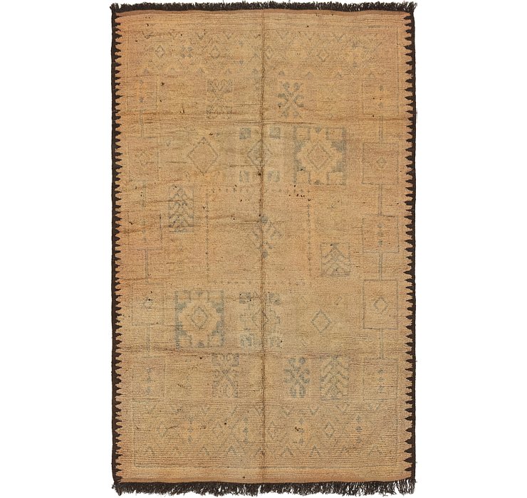 5' 3 x 8' 8 Moroccan Rug