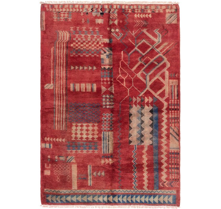 6' 4 x 9' 5 Moroccan Rug