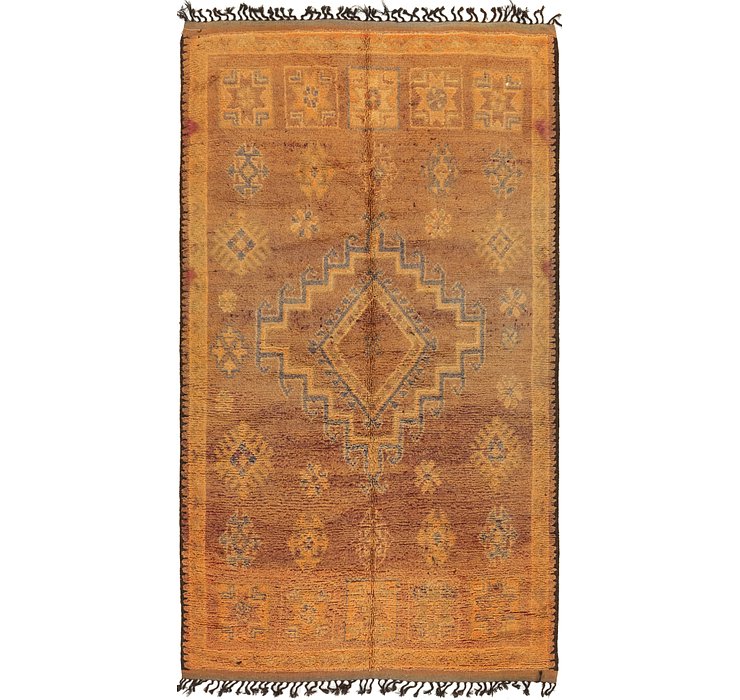 6' 4 x 11' 2 Moroccan Runner Rug