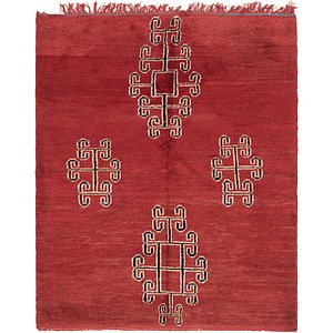 4' 10 x 5' 9 Moroccan Rug