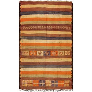 5' x 8' 9 Moroccan Rug