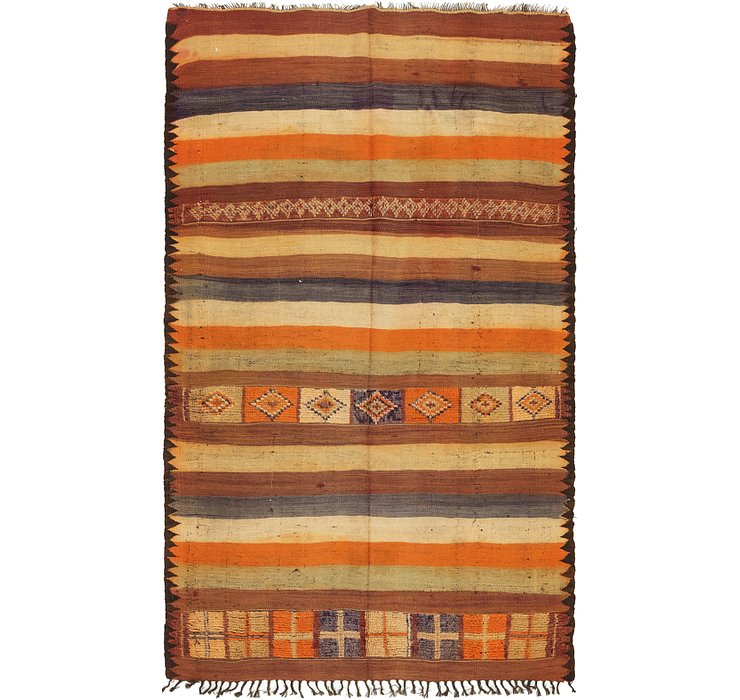 HandKnotted 5' x 8' 9 Moroccan Rug