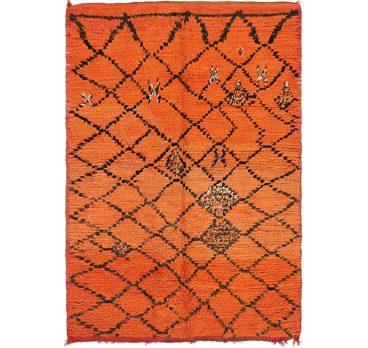 4' 10 x 6' 8 Moroccan Rug