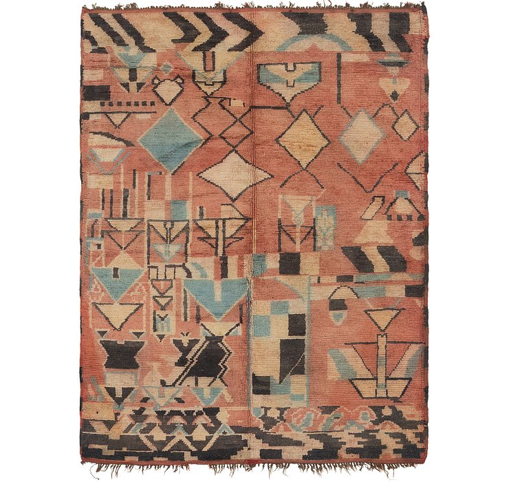 5' 5 x 7' 6 Moroccan Rug