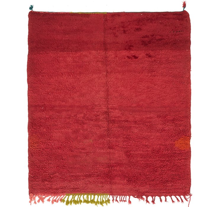 HandKnotted 4' 9 x 5' 6 Moroccan Rug