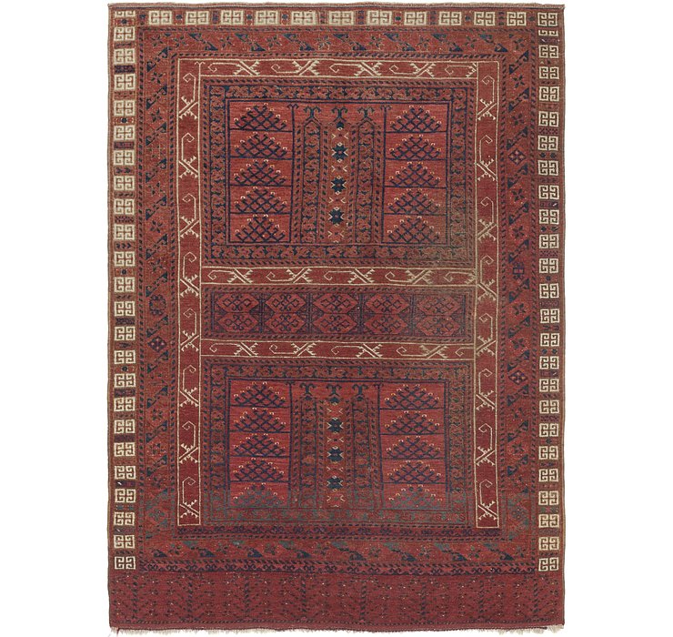 5' 5 x 7' 9 Afghan Ersari Oriental ...