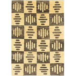 HandKnotted 5' 4 x 7' 8 Modern Ziegler Rug