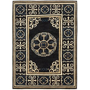 Unique Loom 5' 8 x 8' Modern Ziegler Rug