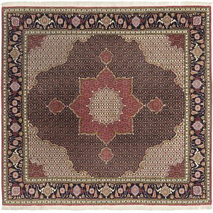 6' 6 x 6' 8 Tabriz Persian Square Rug