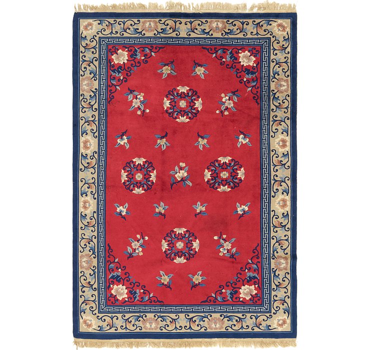 6' x 9' Antique Finish Rug