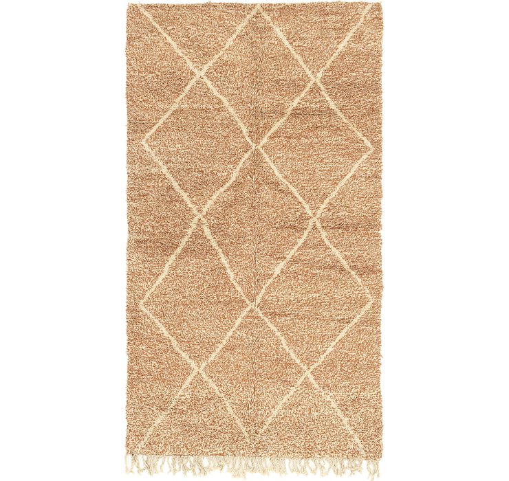 5' x 8' 8 Moroccan Rug