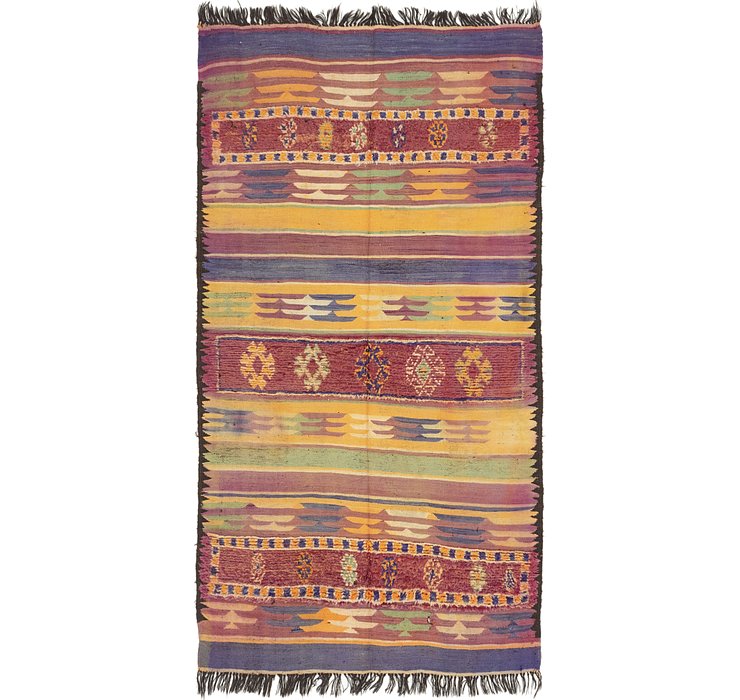 5' 8 x 10' 3 Moroccan Rug