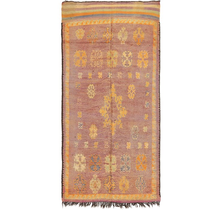 6' x 12' 7 Moroccan Runner Rug