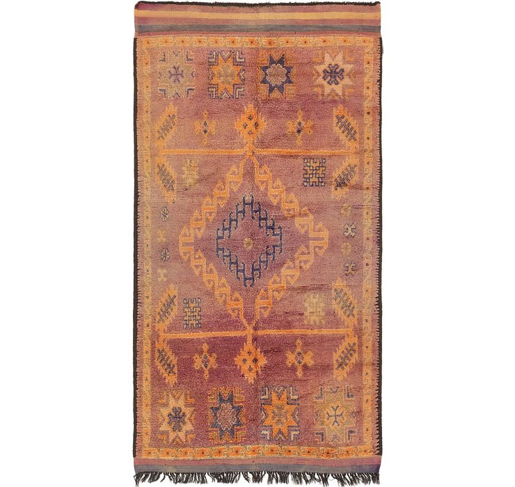 5' 10 x 11' 3 Moroccan Runner Rug