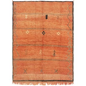 6' 7 x 8' 10 Moroccan Rug