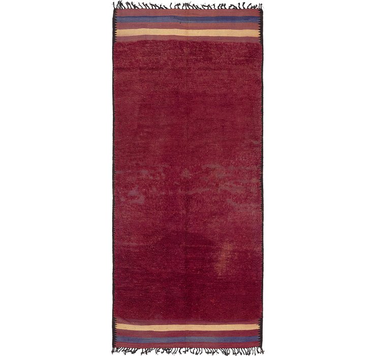 6' 2 x 14' Moroccan Runner Rug