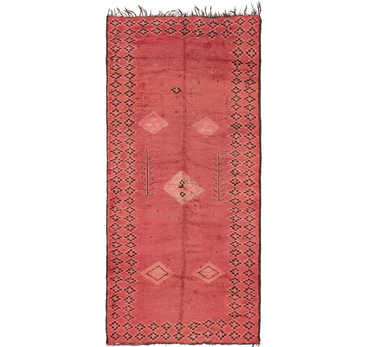 6' x 12' 10 Moroccan Runner Rug