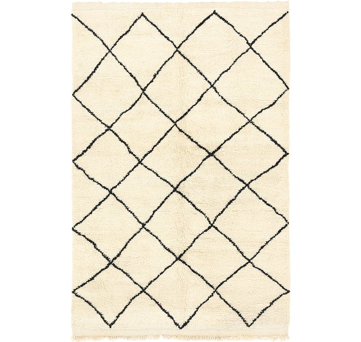 6' 3 x 9' 7 Moroccan Rug