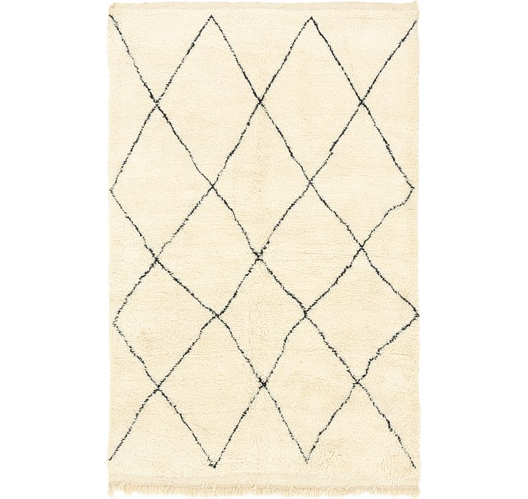 6' 5 x 9' 6 Moroccan Rug