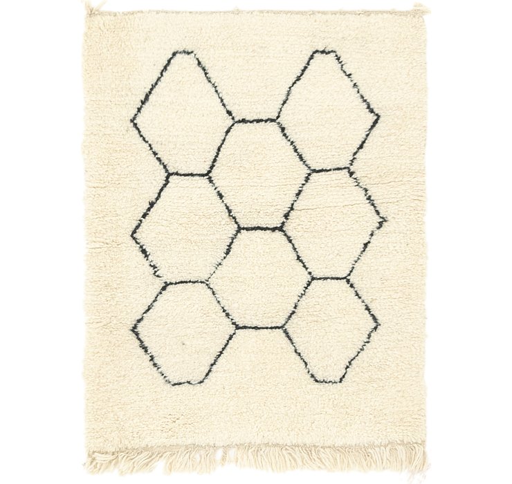 3' 3 x 4' 3 Moroccan Rug