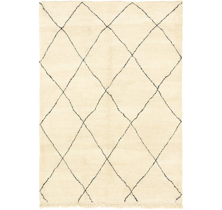 6' 8 x 9' 4 Moroccan Rug
