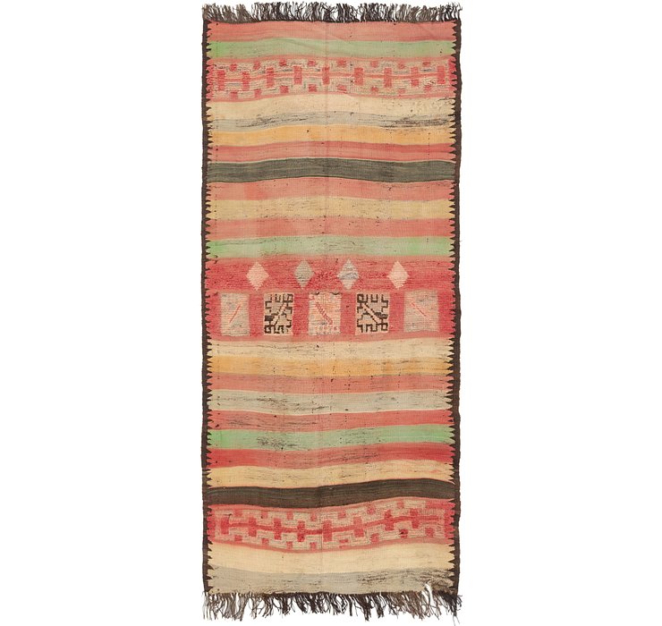 4' 5 x 9' 5 Moroccan Runner Rug
