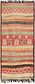 4' 5 x 9' 5 Moroccan Runner Rug thumbnail image 1