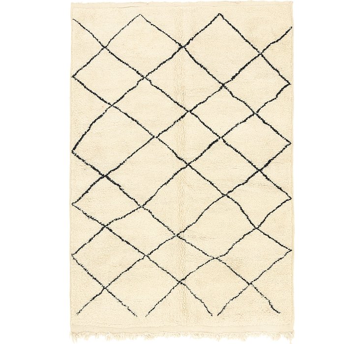 6' 9 x 10' Moroccan Rug