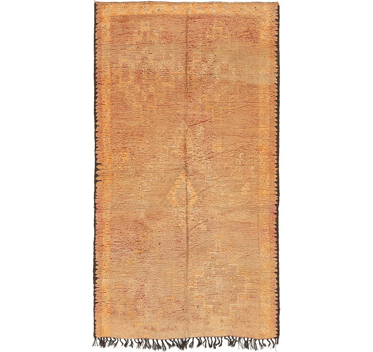 HandKnotted 6' 3 x 11' 5 Moroccan Rug