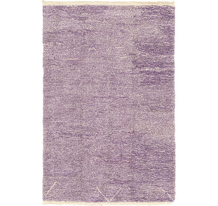 6' 5 x 9' 10 Moroccan Rug
