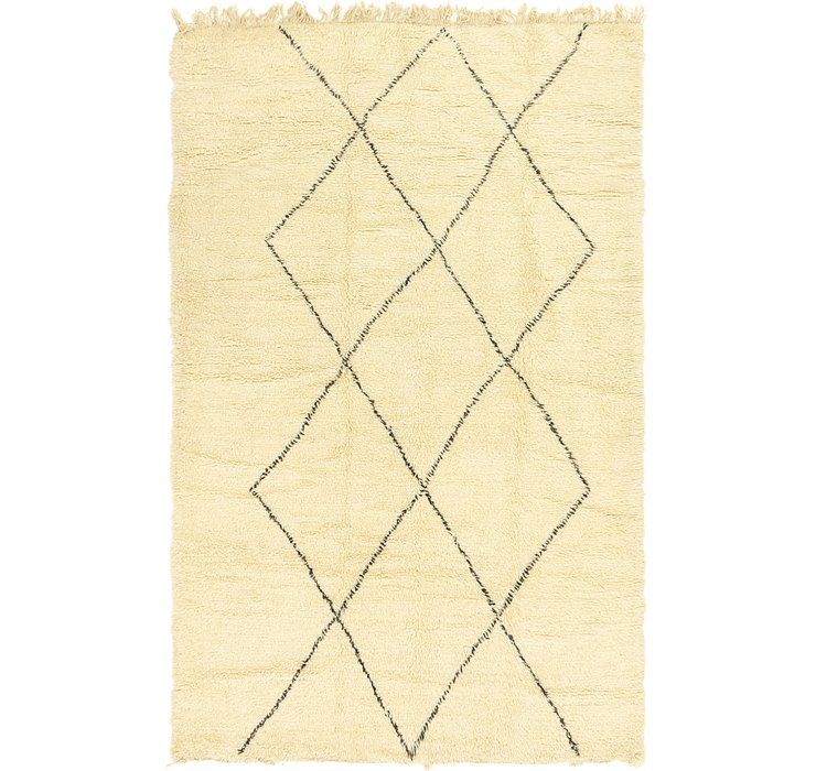 6' 6 x 9' 7 Moroccan Rug