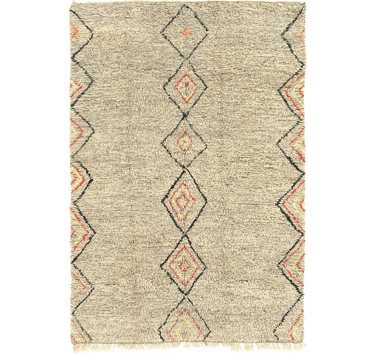 6' 5 x 9' 7 Moroccan Rug