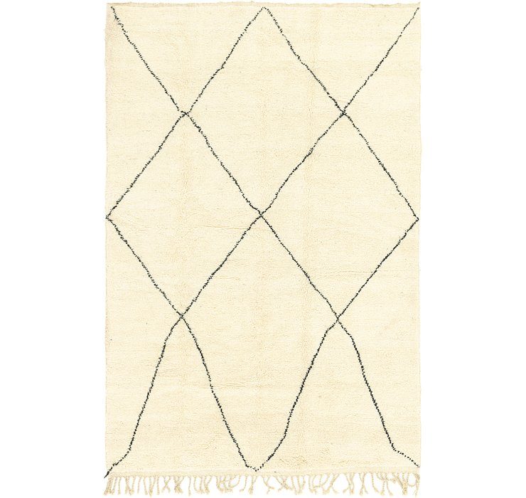 6' 8 x 10' Moroccan Rug