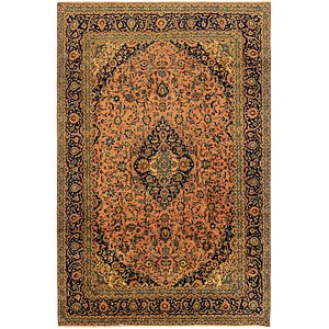 9' 8 x 14' 8 Kashan Persian Rug