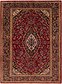 8' x 10' 10 Kashan Persian Rug thumbnail image 1
