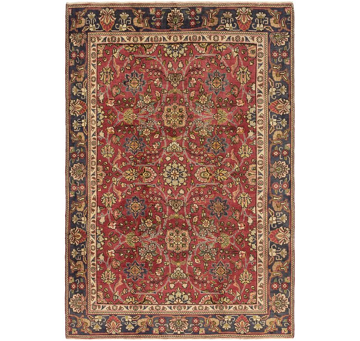 5' 10 x 8' 7 Tabriz Persian Rug