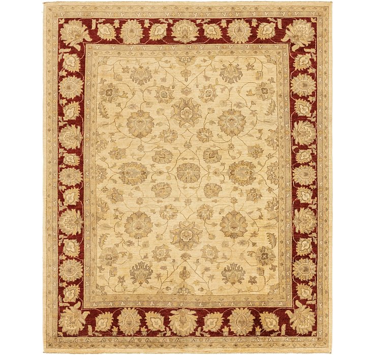 7' 10 x 9' 10 Peshawar Ziegler Rug