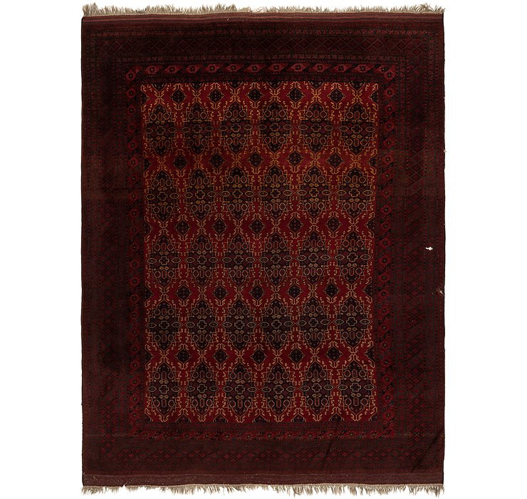 10' 9 x 14' Afghan Mouri Oriental Rug