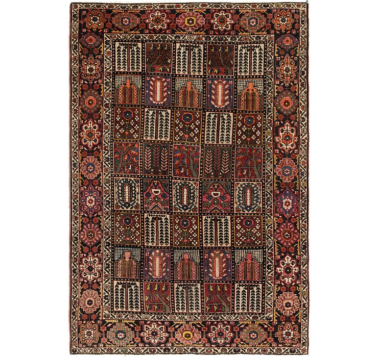 6' 7 x 10' Bakhtiar Persian Rug