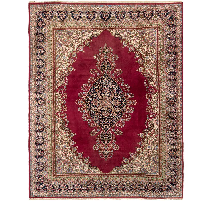 9' 3 x 12' Kerman Persian Rug