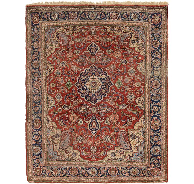 8' 3 x 10' 7 Heriz Persian Rug