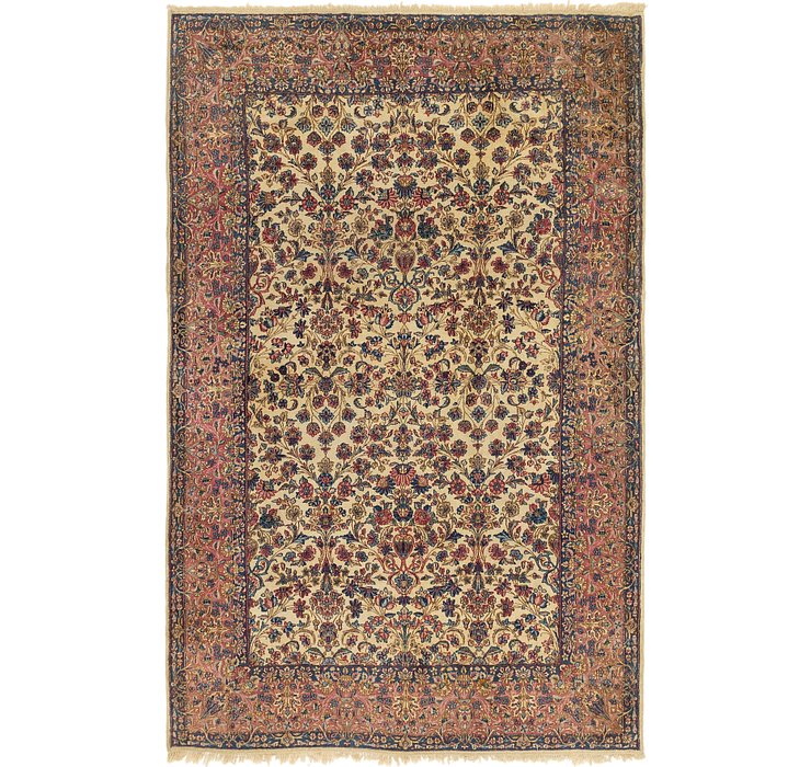 6' 8 x 10' 3 Kerman Persian Rug