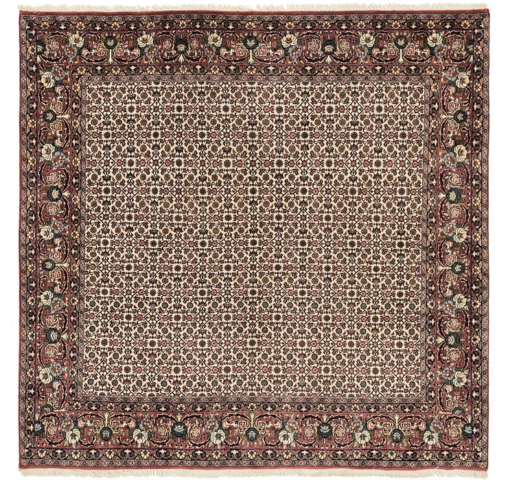 6' 6 x 6' 7 Bidjar Persian Square Rug