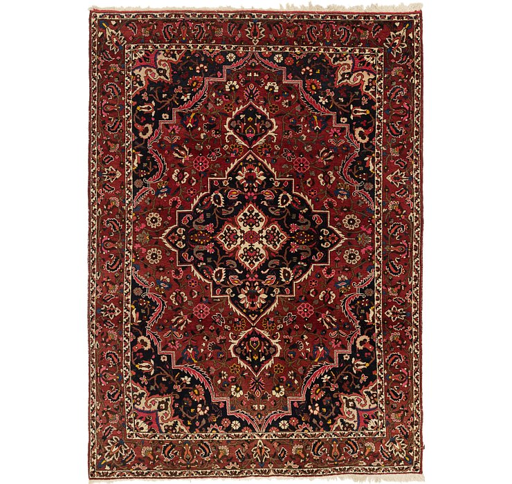 7' 2 x 10' Bakhtiari Persian Rug