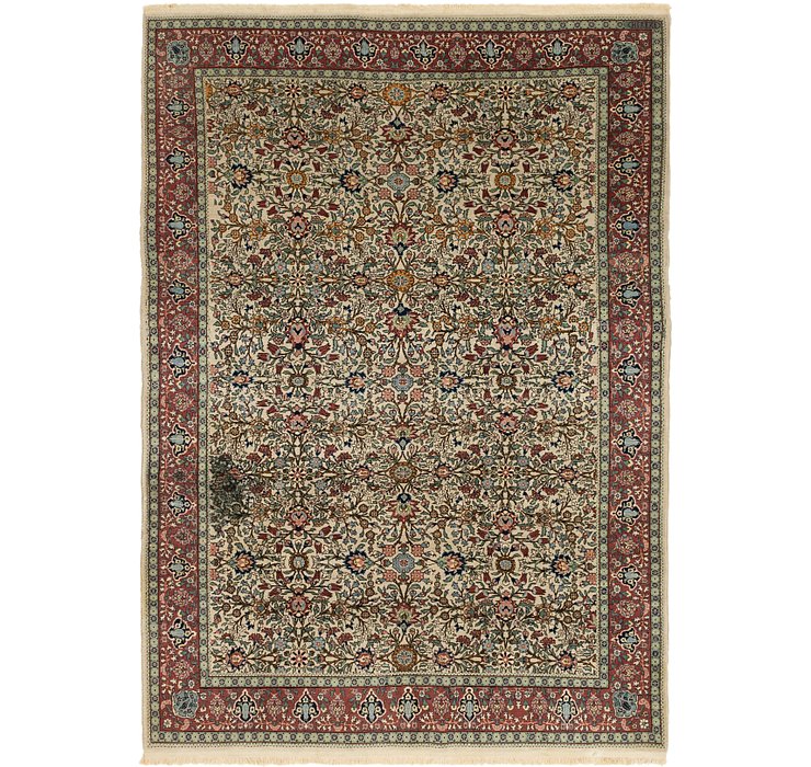 6' 9 x 9' 5 Hereke Oriental Rug