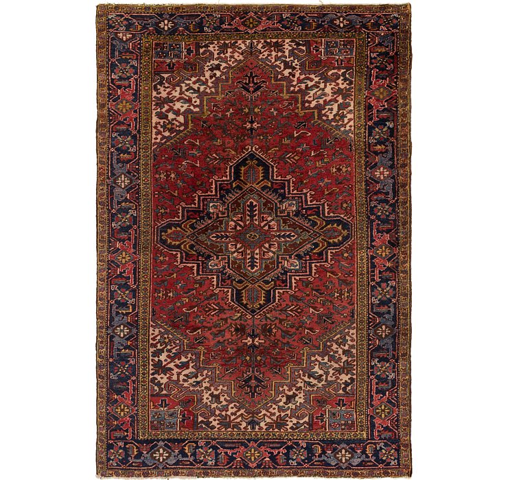 7' 6 x 11' 3 Heriz Persian Rug