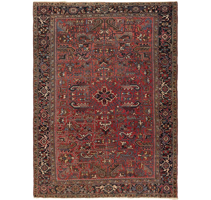 8' 3 x 10' 7 Heriz Persian Rug