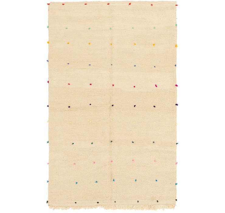 6' 6 x 10' Moroccan Rug